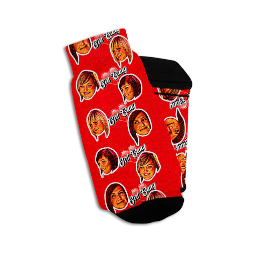 galentine's day gift socks with faces for friends and coworkers